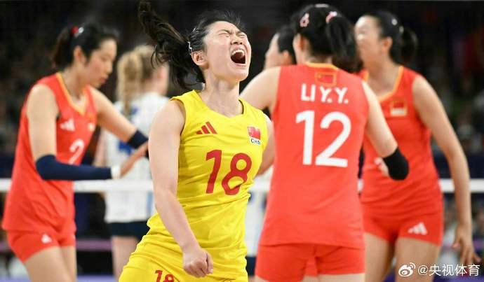 提前出线！中国女排3-0击败法国