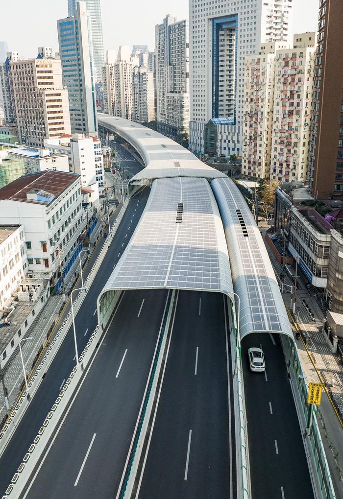 穿城而过·北横通道②｜由西向东，看北横沿线的上海城市风景