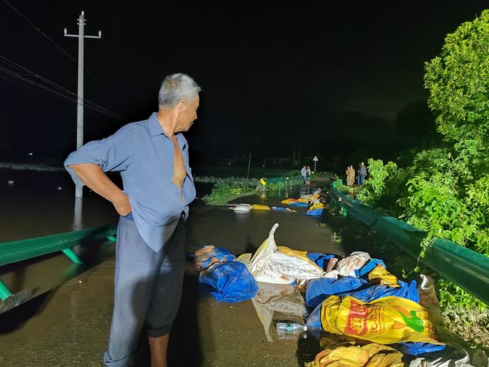 湃调查｜涓水三处决堤始末：破纪录的洪峰和“超出应对”的险情