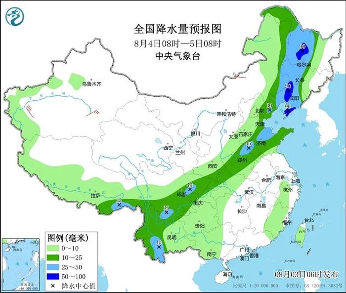 就在明天，又是暴雨量级！沈阳城区主要降雨时段在……