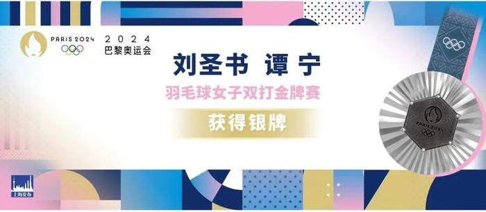 “凡晨”组合夺冠！陈清晨贾一凡获得羽毛球女子双打金牌，刘圣书谭宁获银牌