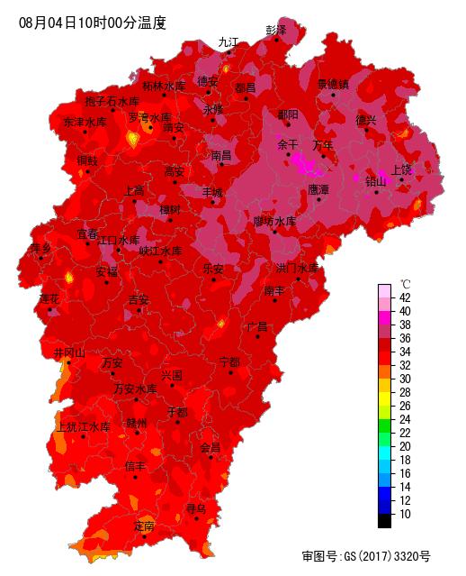 局地最高气温超过40℃！江西发布高温橙色预警