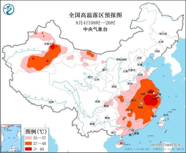 局地最高气温超过40℃！江西发布高温橙色预警