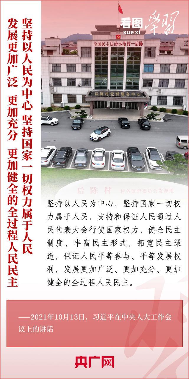 看图学习·改革为人民丨发展全过程人民民主 充分激发全体人民的积极性主动性创造性