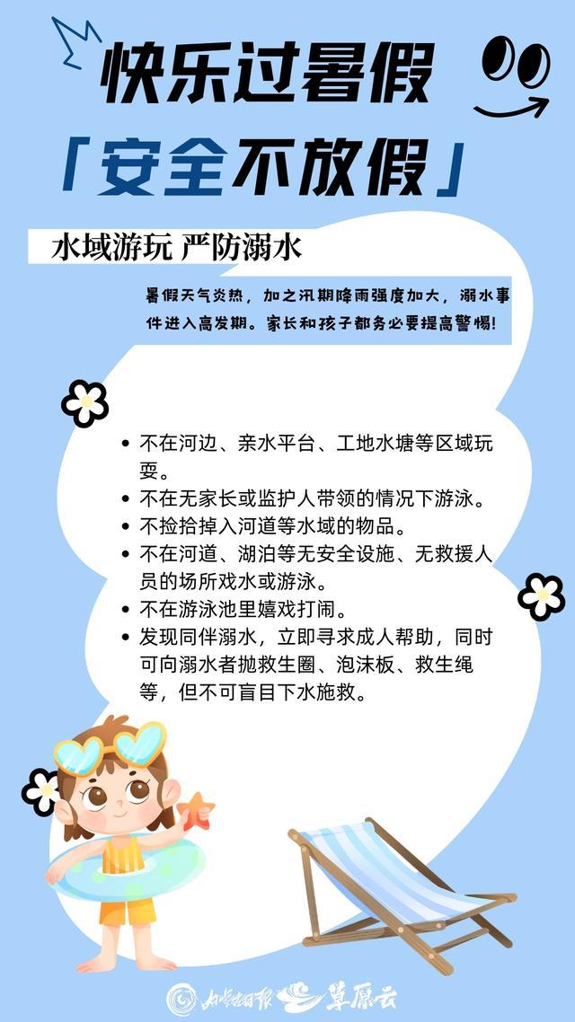 海报加工厂|快乐过暑假 安全不放假