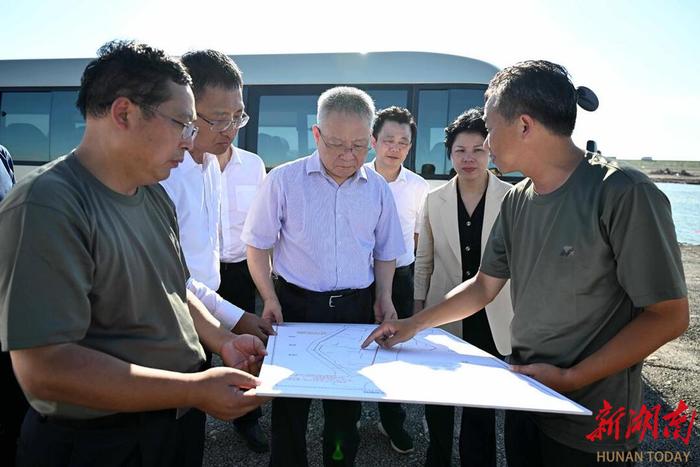 湖南省委书记在团洲垸主持召开专题会议：把重建与洞庭湖治理结合起来