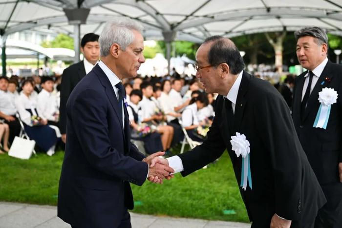 广岛遭原子弹轰炸纪念日，美国大使被骂“暴露邪恶本性”