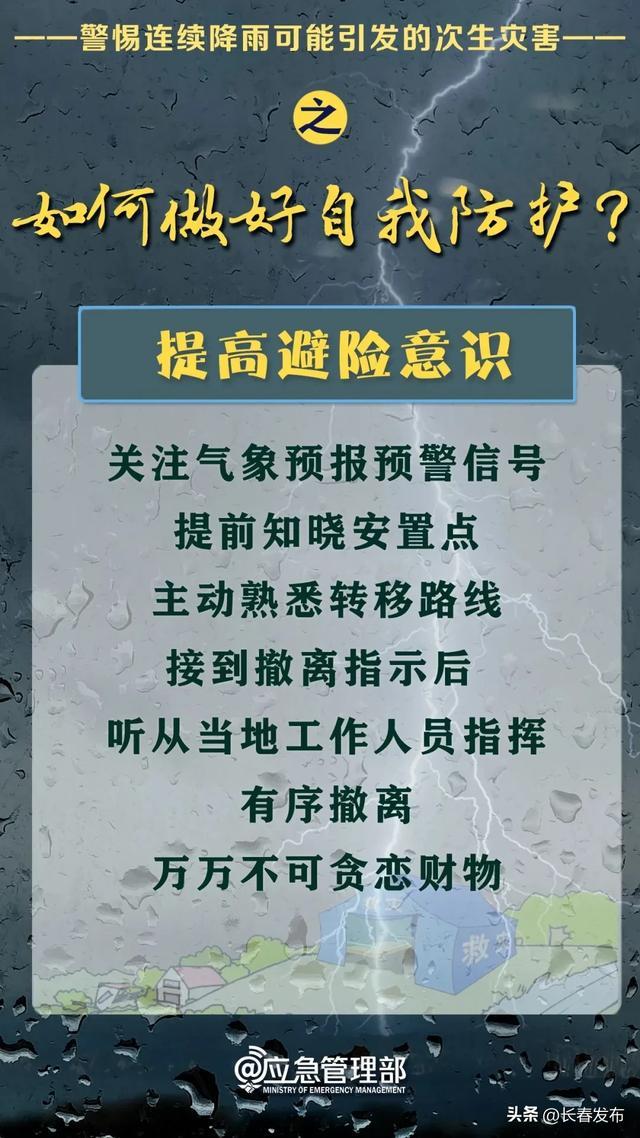 汛期警惕连续降雨可能引发的次生灾害