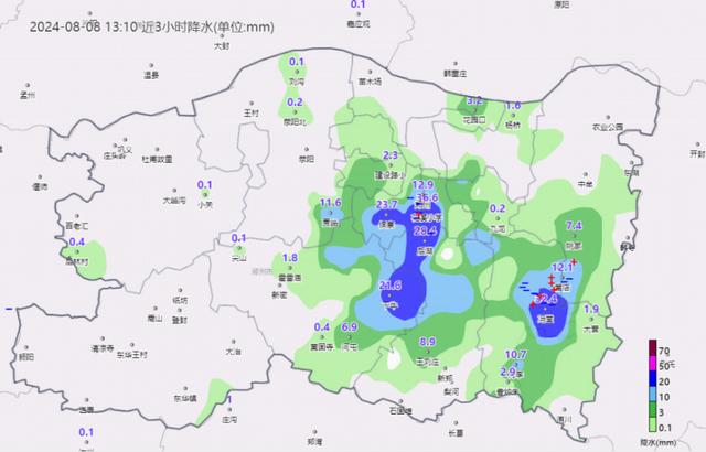 未来3小时郑州仍有阵雨、雷阵雨 请注意防范！