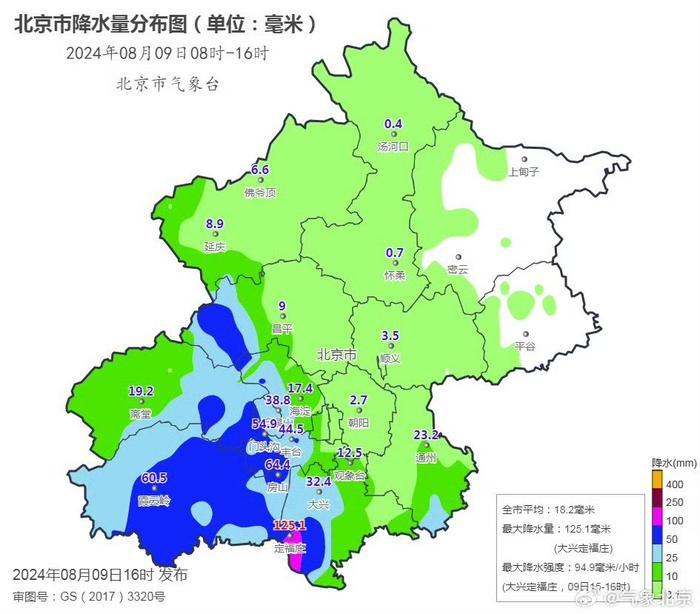 北京八区升级发布暴雨橙色预警 强降雨将于今天后半夜逐渐减弱