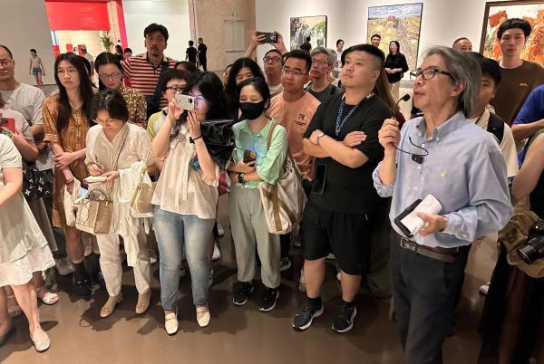 第十四届全国美展上海热展，参观人次已达10余万