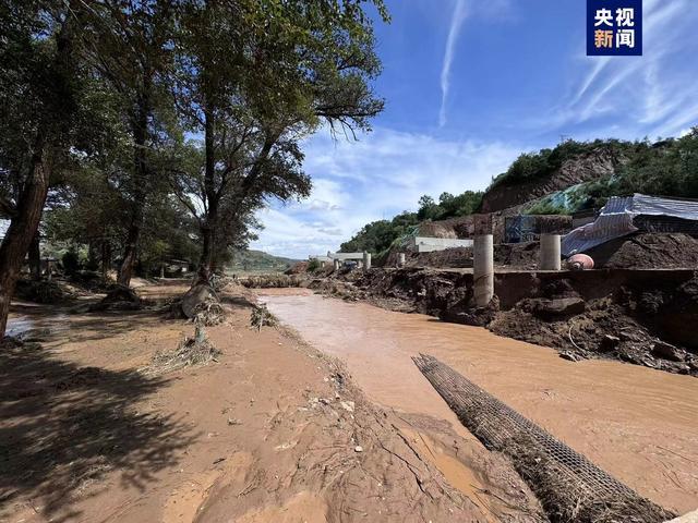 大范围强降雨致甘肃庆阳6县62个乡镇不同程度受灾