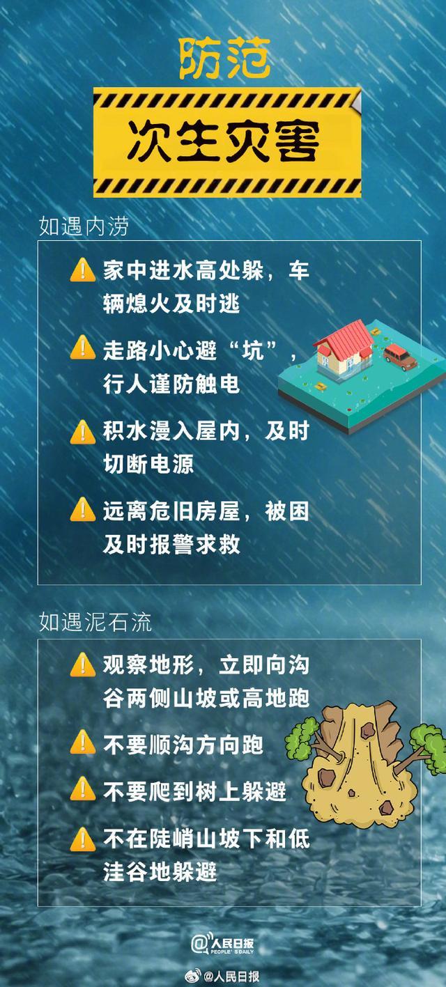 雨天出行注意安全！暴雨天气9个安全提醒