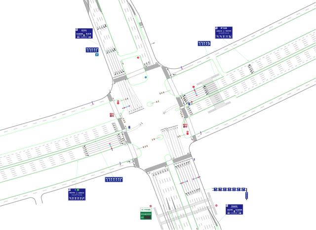 呼和浩特对11个易堵路口进行优化改造