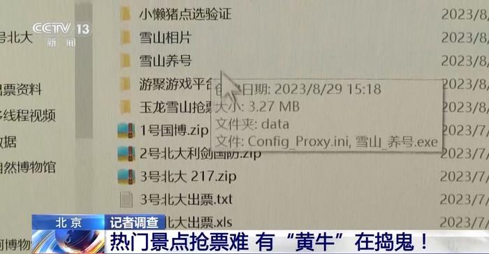 在免费景区做起收费生意：记者随采30名国博游客28人找了黄牛