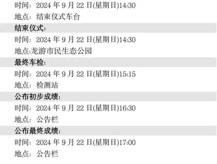 官方参赛指南：2024 年 FIA 中国/亚太汽车拉力锦标赛 — 中国龙游站（含补充规则）