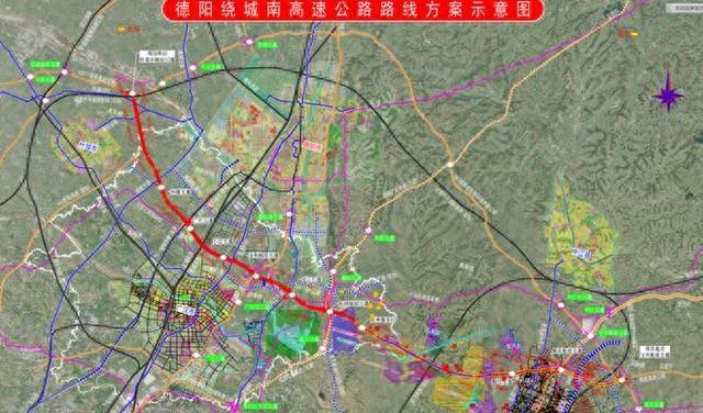 四川德阳将新建一条市内双向六车道高速公路 总投资167亿元