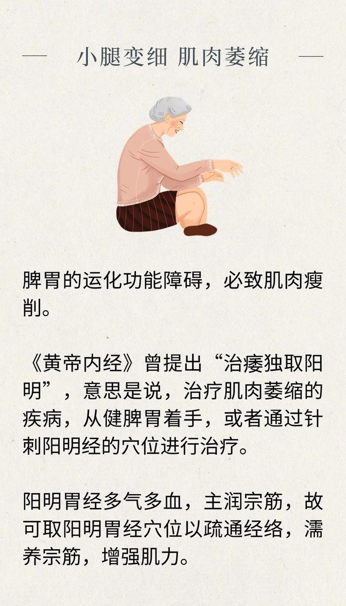 【健康】脾胃不好的人，小腿会出现这些变化！事关身体健康，一定常做检查