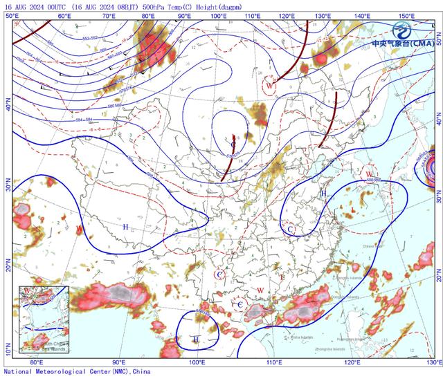 受北涡南槽影响，明日起河北省将迎大范围、持续性降雨天气