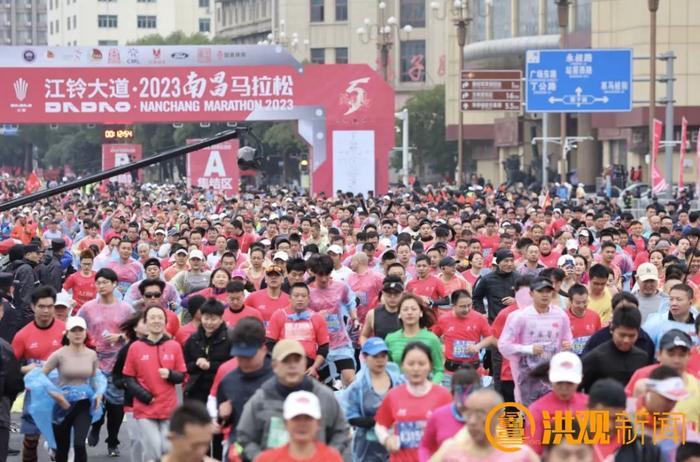 首日8万余人报名！2024南昌马拉松人气火爆！