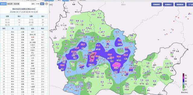 新乡市遭遇强降雨，部分地区暴雨成灾，气象部门紧急应对