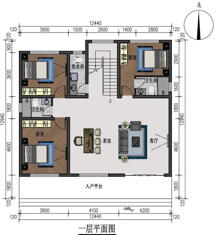 自己做主，将新家改成了“平屋顶”，住进去才知道有多爽，周围的邻居都眼红！