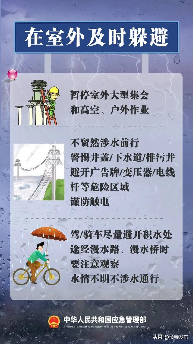 暴雨天气来临应该做好哪些防范措施？