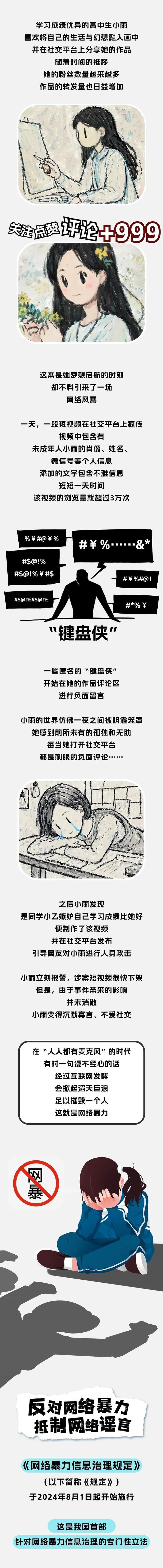 漫画 | 怎么办？我好像被“网暴”了……