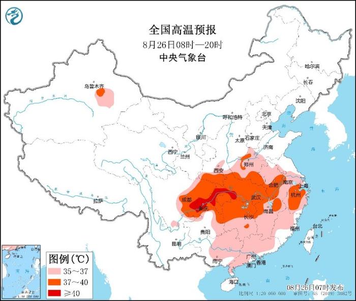 今日强降雨区位于山东河北等地 高温范围明起收缩