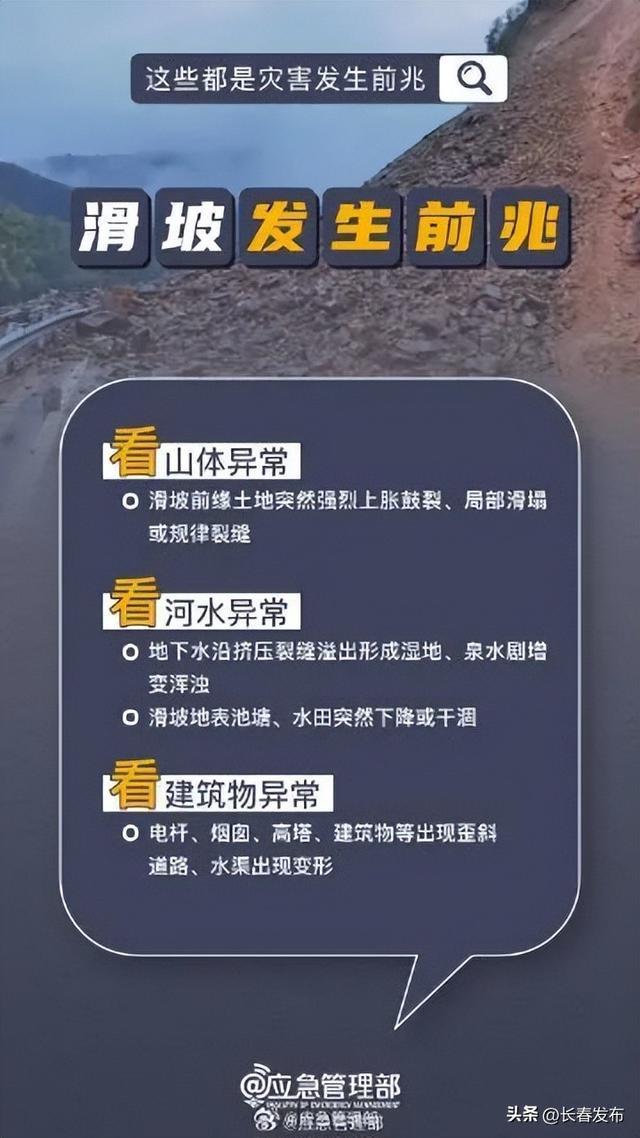 灾害发生都有哪些前兆，一起来了解↓