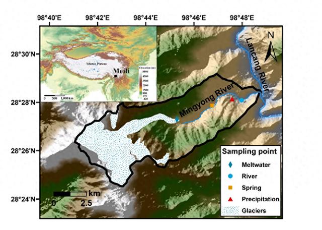 青藏高原东南部冰川研究：冰川消融对水生态中汞循环的影响不容忽视