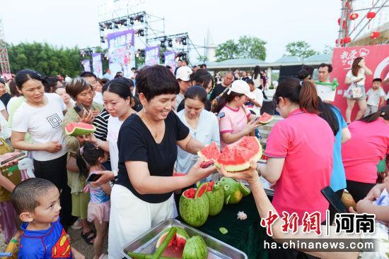 打造“文旅+万物”新模式 中牟夏日吃瓜大会火出圈背后