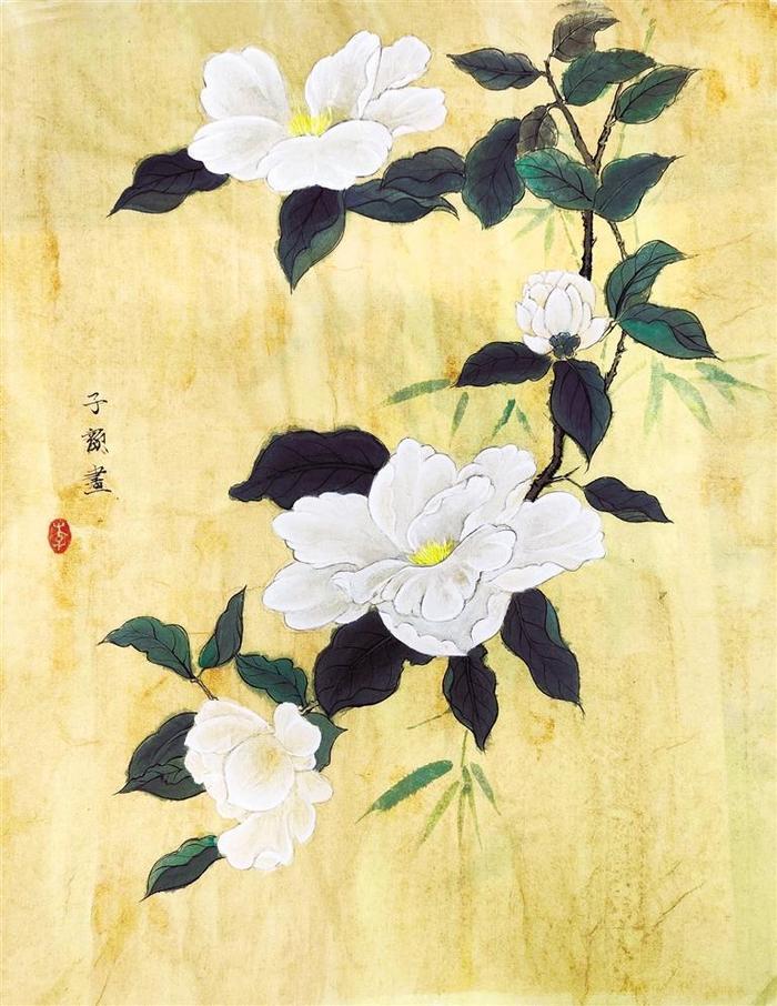 《山茶花》