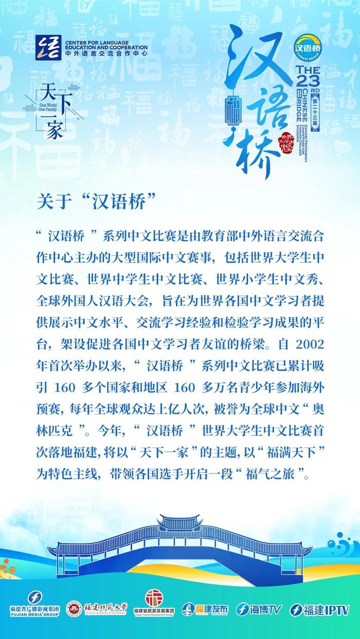 洲冠军揭晓！“汉语桥”30进5晋级赛在福建平潭燃情上演