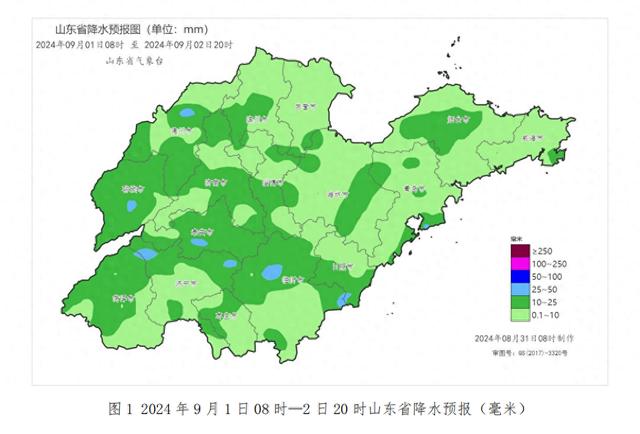 山东发布降雨预报：济宁、日照、临沂等地有中雨局部大雨