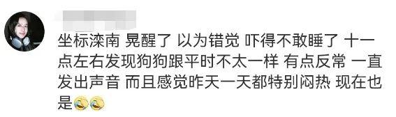 凌晨突发地震！网友：被震醒，楼底下电动车、汽车自动报警器一起叫……