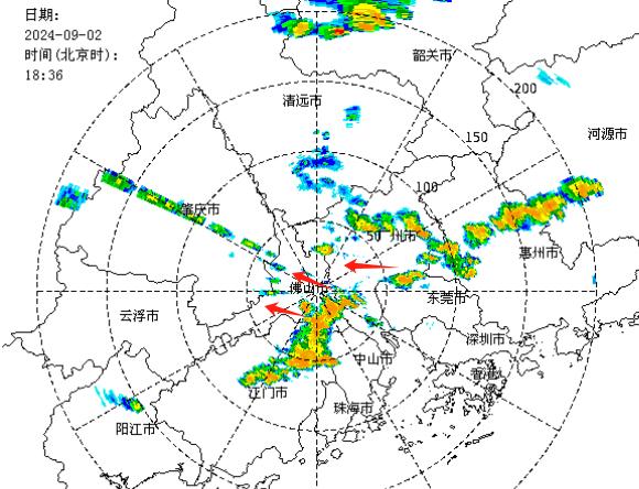 紧急！佛山2个区冰雹预警刚发布，多个区雷雨大风预警升级为橙色