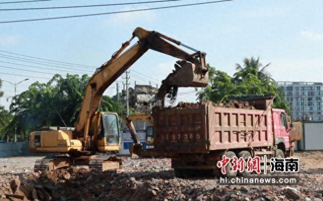 海口市秀英区业里广场城市更新项目正式开工