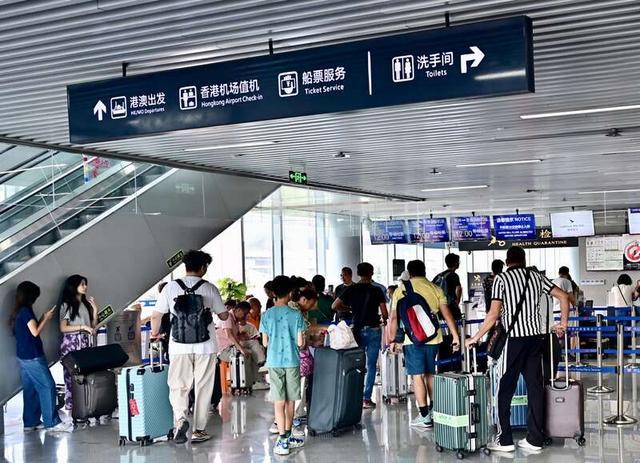 广州琶洲港澳口岸已累计接待旅客超过18万人次