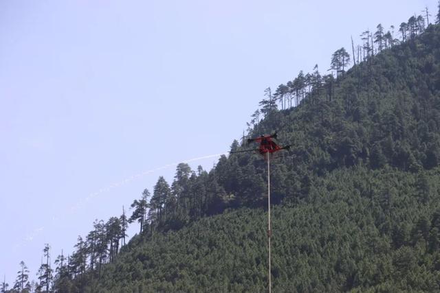 西藏林芝探索无人机森林灭火战术