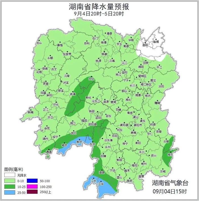 高温+雷雨！ 6日起湖南高温范围缩小，湘西湘南局地暴雨