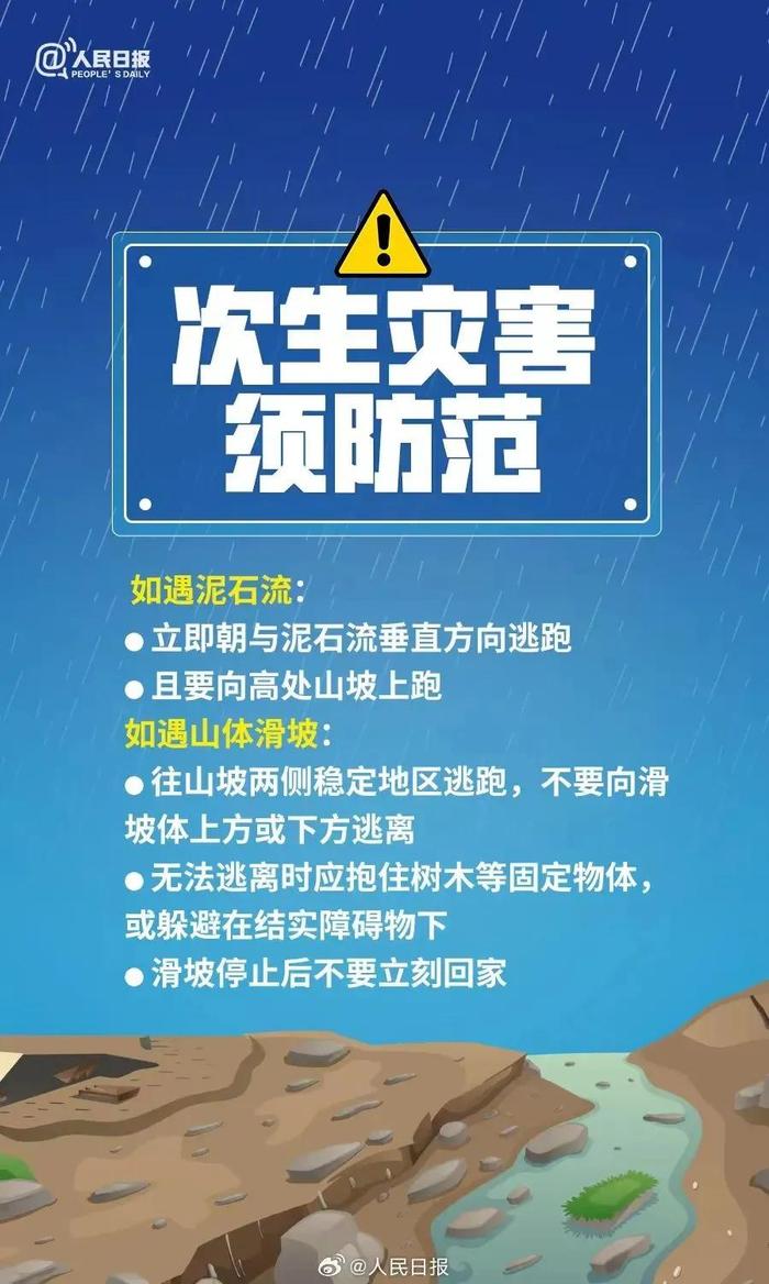 雨水持续，这份暴雨防御指南请收好！