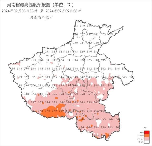 大风继续吹，河南大部将再度出现35度以上高温天气