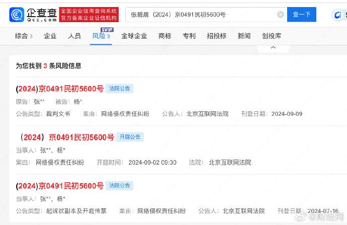 494949澳门今晚开什么“张碧晨告黑案胜诉：正义的胜利” 张碧晨 第3张