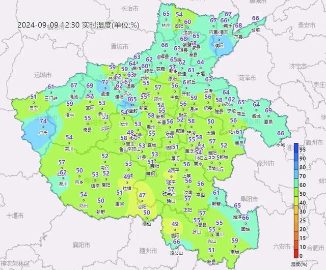 本周河南多分散性阵雨、雷阵雨，今明两天中南部有高温