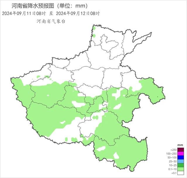 本周河南多分散性阵雨、雷阵雨，今明两天中南部有高温