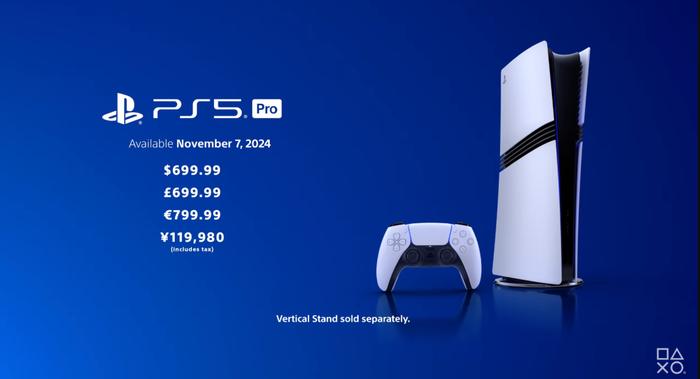 PS5 Pro正式发布，4980元起，九成玩家觉得太贵了