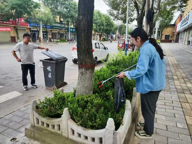 彬州市北极镇：环境卫生大整治 干干净净迎“双节”