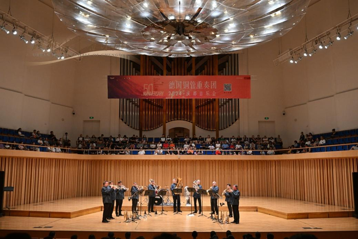 德国铜管重奏团蓉城奏响“黄金之声”