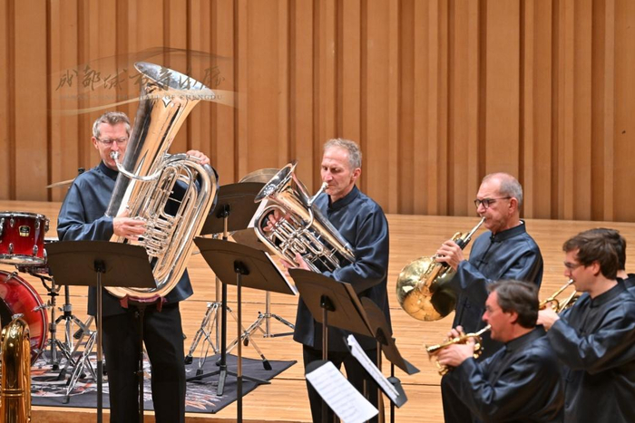 德国铜管重奏团蓉城奏响“黄金之声”